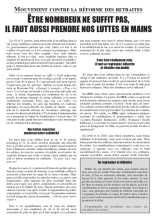 Tract sur le mouvement contre la réforme des retraites (version du 2 février 2023)